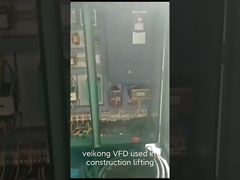 Variabler Frequenzumrichter von Veikong, der beim Heben von Bauarbeiten eingesetzt wird