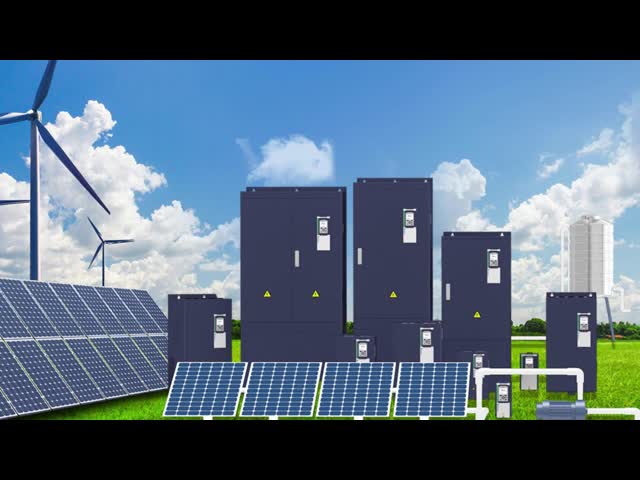Solarpumpen-Inverter GPRS IP20 380V LED LCD 13A 5.5KW MPPT VFD