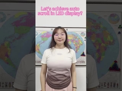 Wie wird das LED-Display der VEIKONG-Inverter automatisch verschieben?