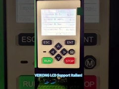 VFD500 LCD italienischer fortgeschrittener Frequenzumrichter für die Textilpapier- und Verpackungsindustrie