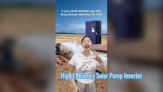 VEIKONG 55 kW Solarpumpen-Wechselrichter | Anwendung vor Ort