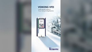 VEIKONG VFD in Beutel-Kunststofffabrik